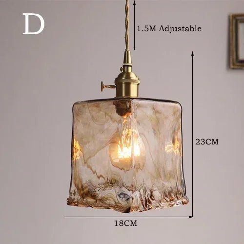 Aurelia Form D pendant dimensions with an adjustable hanging cord