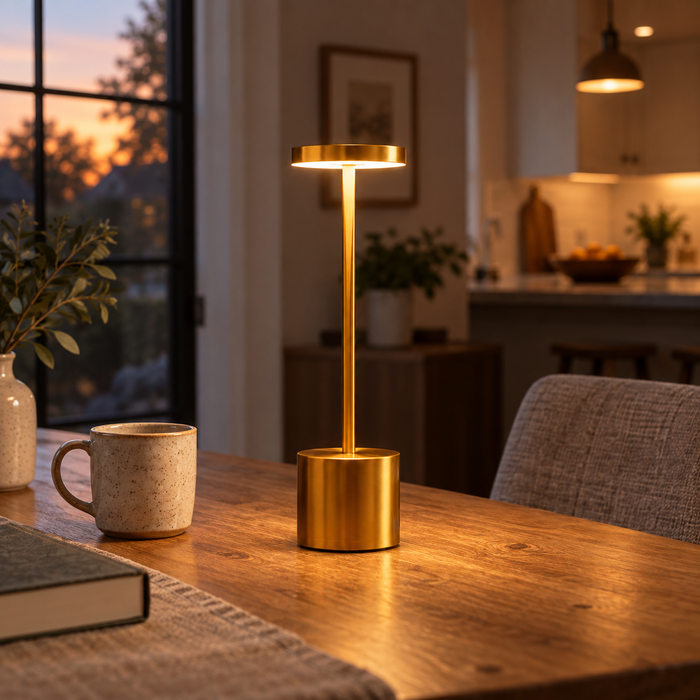 Astor - Cordless Rechargeable Desk Lamp, Dimmable
